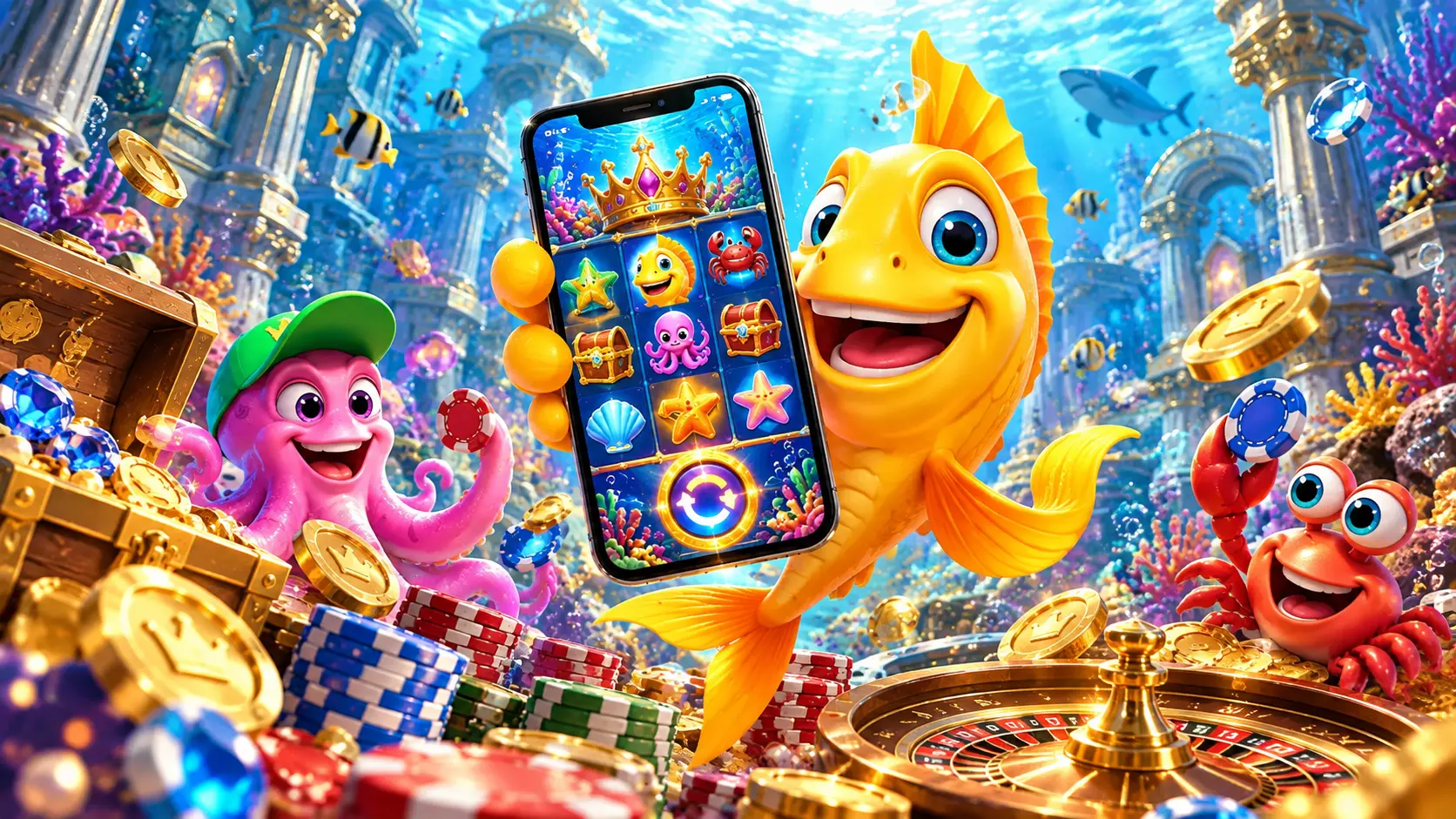 Spinfin Casino sur mobile — machines à sous, casino live et paiements depuis un smartphone